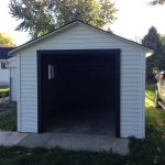 10x16 Gable shed on slab to be moved